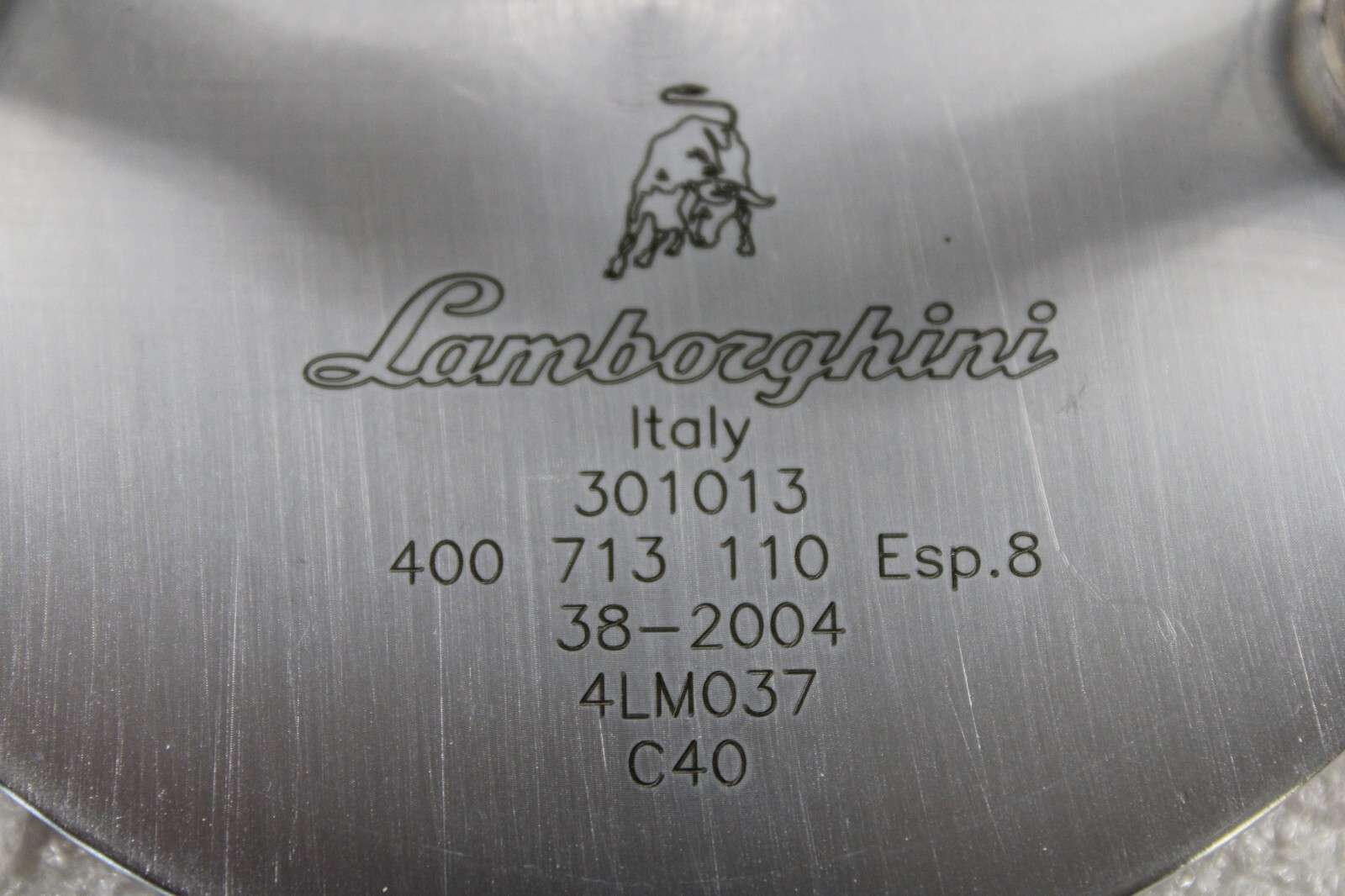 Lamborghini Murcielago, E-Gear Selector Plate, Used, P/N 400713110