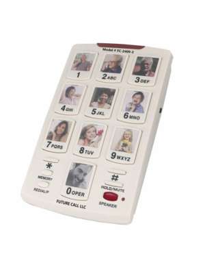 Picture Dialer Box With High Level 2 way Speakerphone Hearing Impaired 