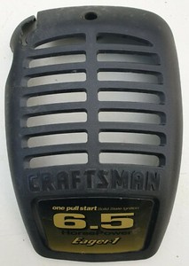 Craftsman 6.5 HorsePower Rasenmäher Motor Abdeckung Gute Gebrauchte Zustand