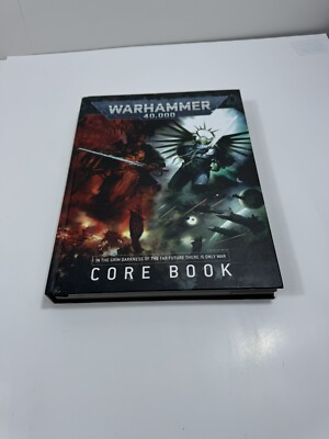 Warhammer 40000 9th Edition Core Rule Book English 40K Hardcover
