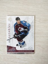 Milan Hejduk 2006-07 SP Authentic SP Notables Card /999 Avalanche #141 (PWE)