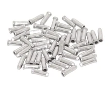 ALTALINE BICYCLE ALLOY 2.2mm BRAKE CABLE END TIPS SILVER SOLD IN A PACK OF 100.