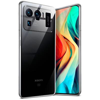Hülle für Xiaomi Mi 11 Ultra Schutzhülle Silikon Case Cover Schutz Transparent