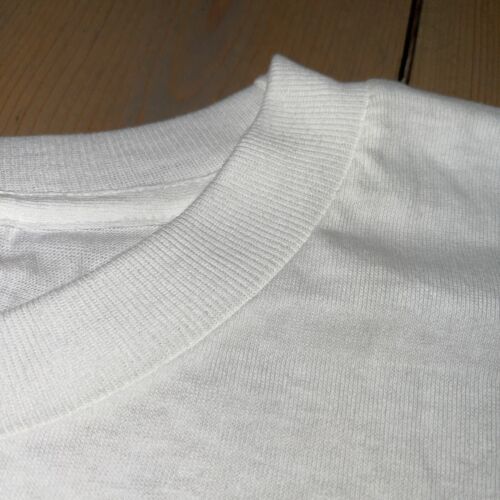 Vintage NIKE Big Swoosh White Tag 100% Cotton T-Shirt 90s Mens Sz XL Tall NWT - Picture 8 of 10