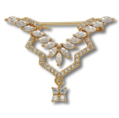 Broschen Neu für Damen Stilvolles Art Deco Design.