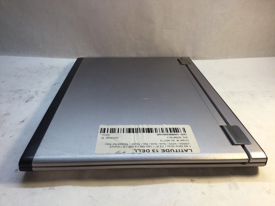Dell Latitude 13 13" Laptop Intel Core 2 Solo U3500 -BOOTS TO BIOS - MZ - Image 3 of 4
