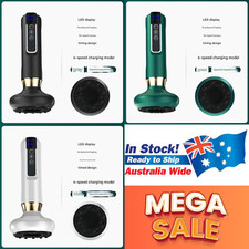 Rechargeable 6-Level Cupping & Gua Sha Massager w/ LED Display & Magnet Head