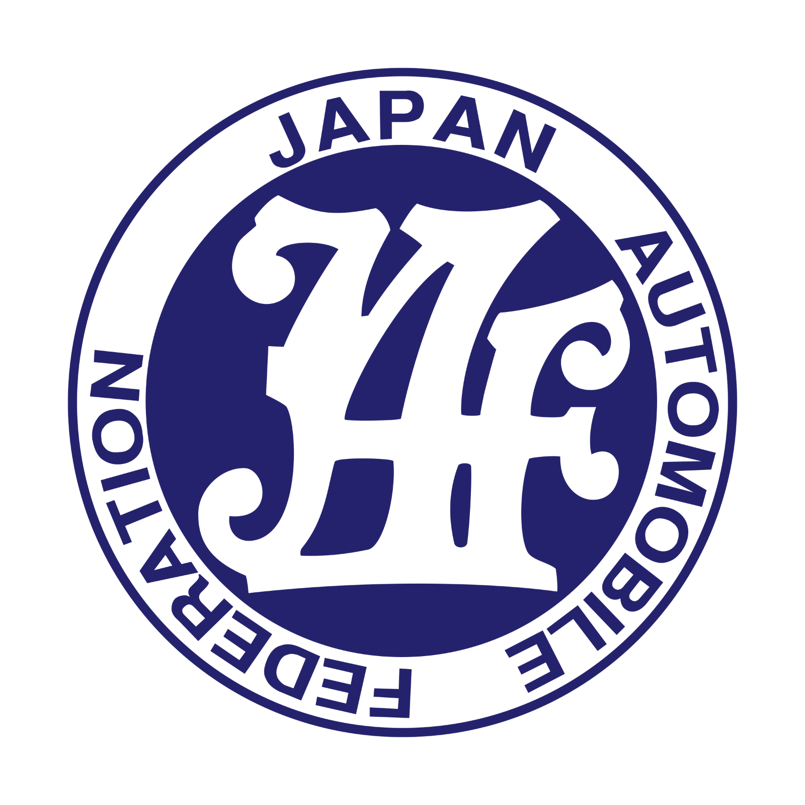 JAF Japan Automobile Federation Logo Mens Work Shirt S-6X, ML-3XLL New
