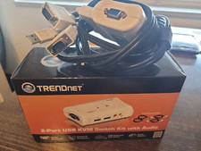 Commutateur KVM TRENDnet (TK-209K) 2 ports / VGA / USB / AUDIO