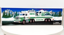 1995 HESS TOY TRUCK and HELICOPTER New Batteries included