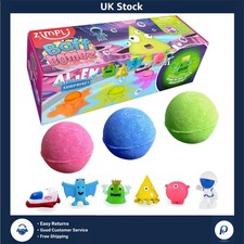 Exciting Alien Surprise Baff Bombz Kids Bath Toys 100g x 3 Pack