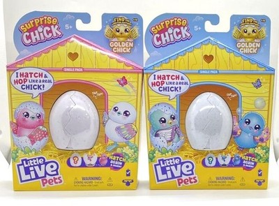 Little Live Pets Surprise Chick Single Packs Season 4 2023 Lucky Golden Chicken