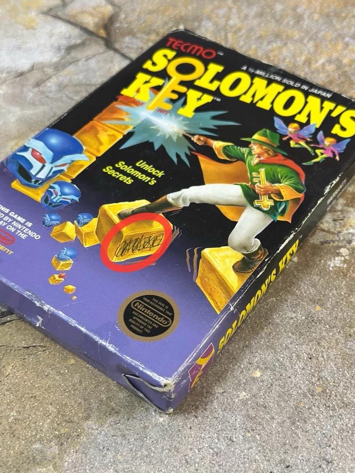 Solomon's Key CIB - Nintendo Entertainment System NES - Image 3 of 4