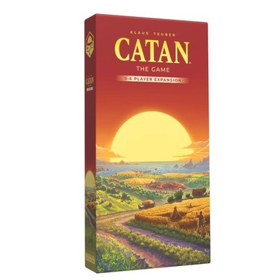 CATAN 6th Edition 5-6 Player Expansion   Board Game   Ages 10+   3-6 Players   6