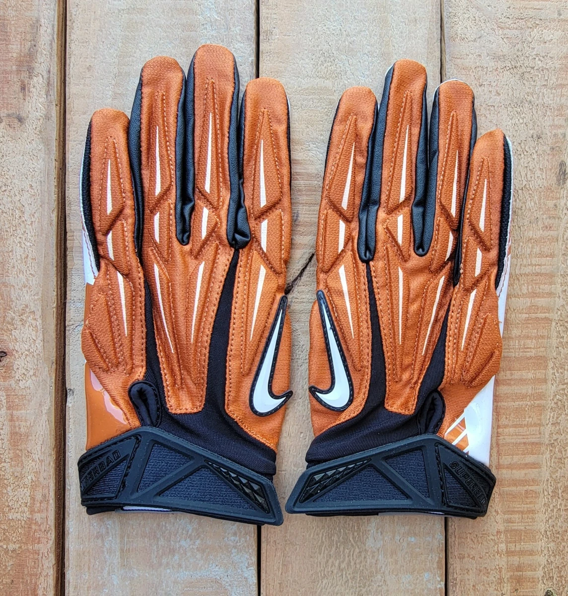 Orange Nike Football Gloves for sale - eBay