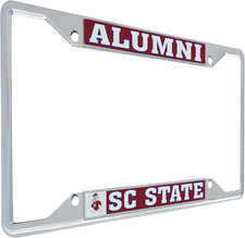 South Carolina State University SCSU Bulldogs Car Accessories Metal License Plat