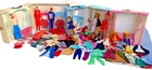 VTG 1960's Large Lot Barbie 3 Cases 9 Dolls Clothing & Accessories