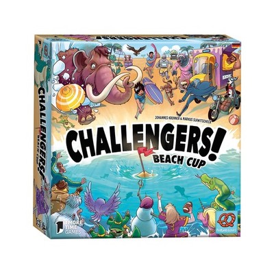 Pretzel Games Challengers! Beach Cup Spiel für 1-8 Spieler ab 8 Jahren 