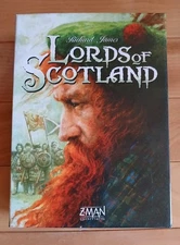 Lords of Scotland Board Card Game 2nd Edition Z-Man Games 2015 Complete