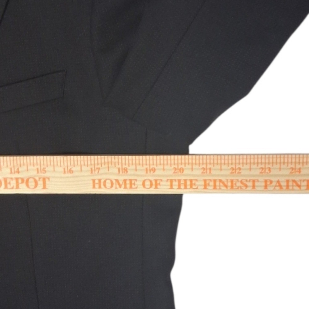 SALE EUC BOSS HUGO BOSS The James 2 Black Suit/Sport Coat Sz. 40R thumbnail 5
