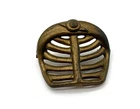 Vtg TMNT Rahzar CHEST ARMOR ribs 1990 Ninja Turtles gold accessory