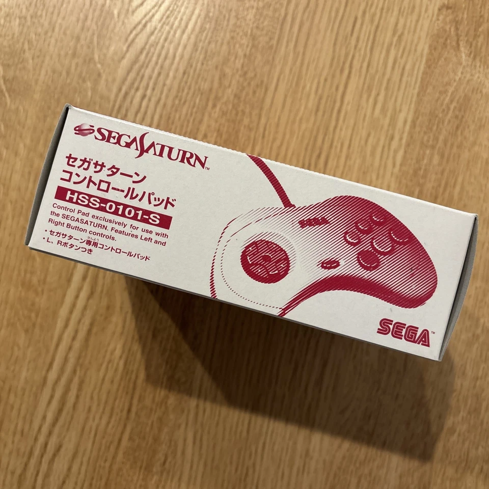 New Sega Saturn controller official pad HSS-0101 tested working Manual box JAPAN - Image 4 of 4