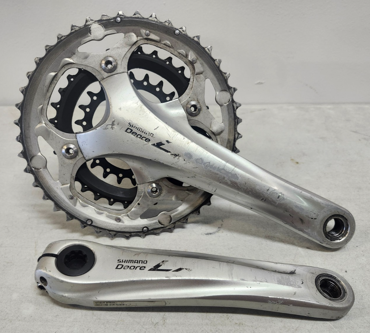 お値下げ中　Shimano Shimano Deore LX FC-T661 Crankset, 170mm, Hollowtech II 9 speed