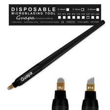 Disposable Hand Tool Microblanding Needle Permanent Makeup Eyebrow Manual Pen