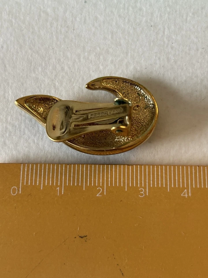 Pierre Lang Ohrclips mit Emaille - Bild 4 von 4