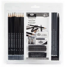 RART-200 Essentials Sketching Pencil Set, 21-Piece
