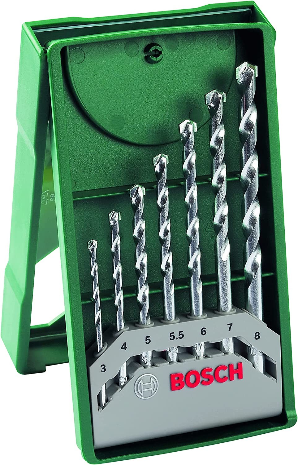 Bosch Mini-X-Line Steinbohrer-Set, 7-teilig 2607019581 Betonbohrer Ø 3 - 8 mm