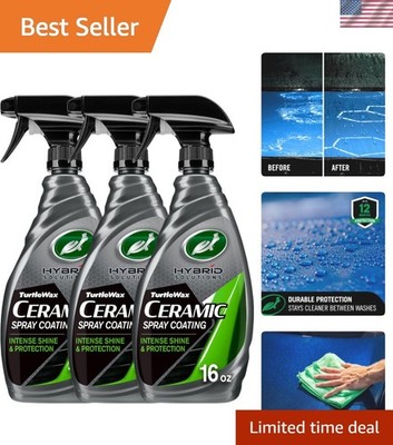Pack of 3 Hybrid Solutions Ceramic Spray Wax - Extreme Water Beading & UV Shield