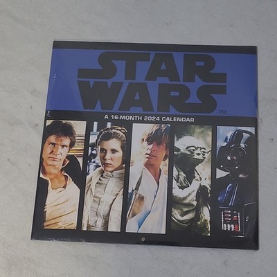 2024 Trends International Star Wars 16-Month 2024 Calendar DateWorks