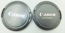 Canon qty 2, 58 mm lens caps Ultrasonic on one