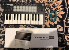 Novation Launchkey Mini MK2 25 teclas MIDI teclado controlador pad disparadores USB