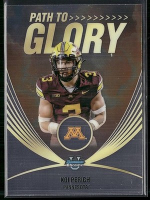 2025 Bowman Chrome U Path to Glory Koi Perich #PG-13 Minnesota