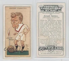 1927 John Player & Sons Footballer Caricatures by Mac Tobacco Joe Spence Joseph