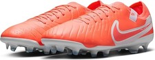Nike Tiempo Legend 10 Pro FG Mad Energy Hot Lava DV4333-800 sz 7 Men's Soccer