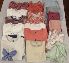 Lot of 16 Mixed Tops & Bottoms Tea Collection/Garnet Hiil/Other Brands Size 9-10