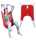 EZ Assistive Patient Lift Divided Leg Sling With Low Back - LARGE  375  LB- NEW