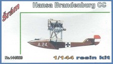 1/144 Selten SRAM Resin Hansa-Brandenburg CC WW1 k.u.k. Flugboot Marine 