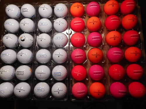 48 Maxfli Softfli Mint AAAAA Used Golf Balls