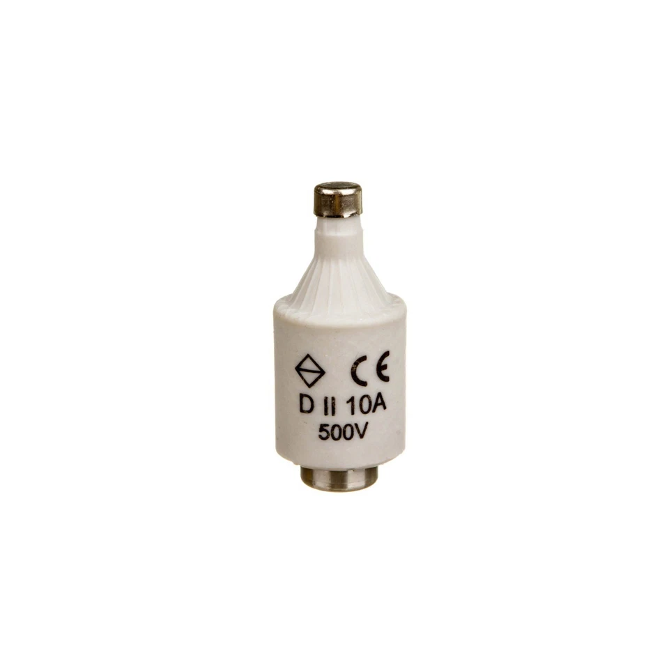 Inserto de fusible Weber 10A DII gF 500V LE27F10 - Imagen 1 de 1