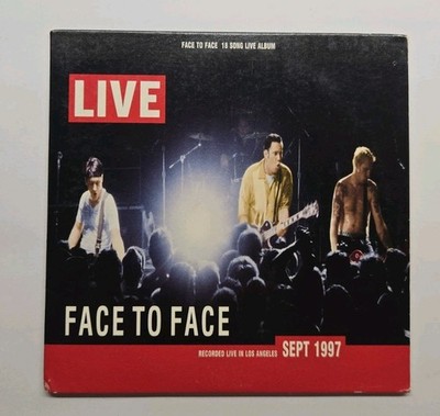 Face to Face Live Sept 1997 in Los Angeles CD 1998 Cardboard Sleeve