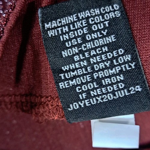 Vanilla Star Designed in New York Damen Party Schlaghose Cranberry Silber XL - Bild 7 von 10