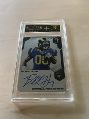 2019 Panini Elements - RPS Rookie Signatures Darrell Henderson #173 /150 (RC)