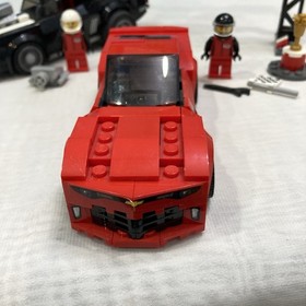 Lego Speed Champions Chevy Camaro Drag Race 75874 - Missing 1 Figure
