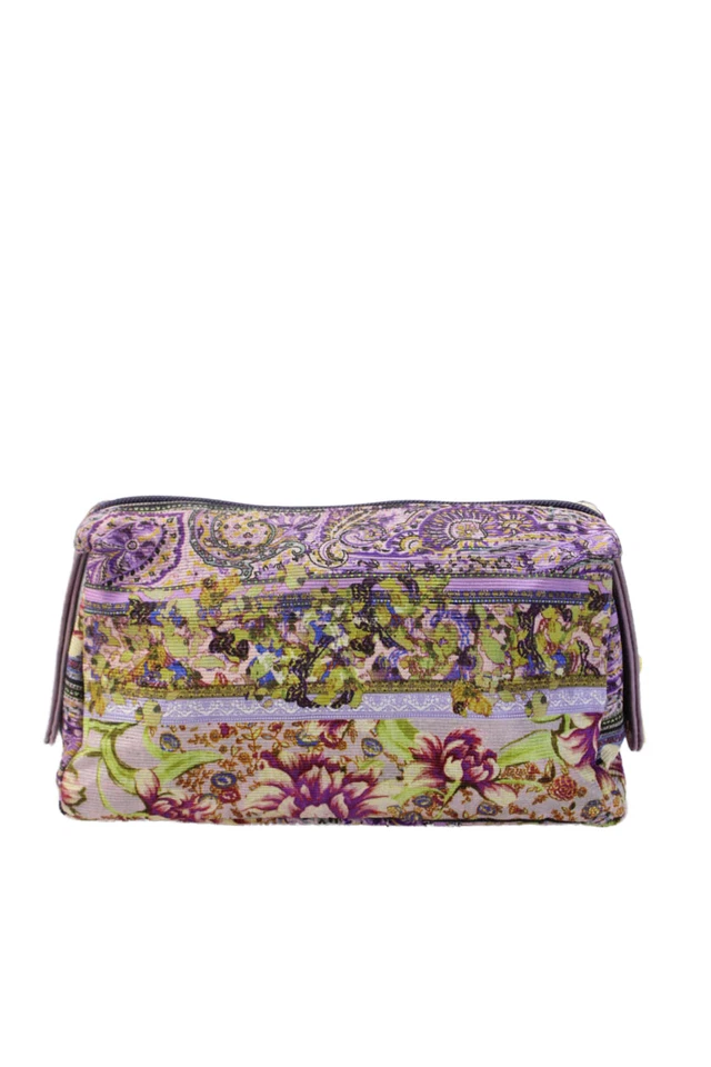 Mini bolso de mano cosmético floral con cierre de cremallera Etro para mujer Foto 4 de 4