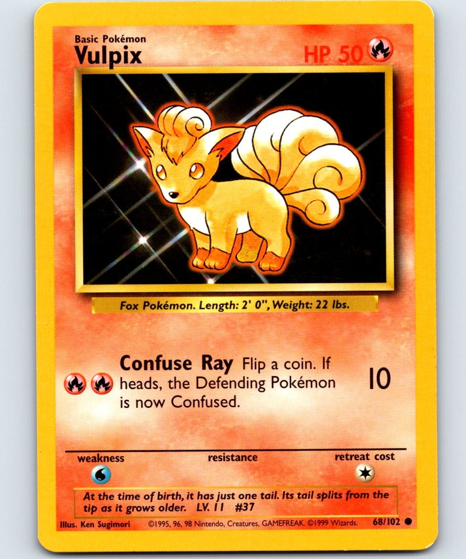Vulpix 098/110 Common Legendary Collection 2002 LP