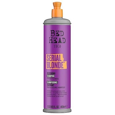 TIGI Bed Head SERIAL BLONDE SHAMPOO FOR DAMAGED BLONDE HAIR 13.53 fl oz